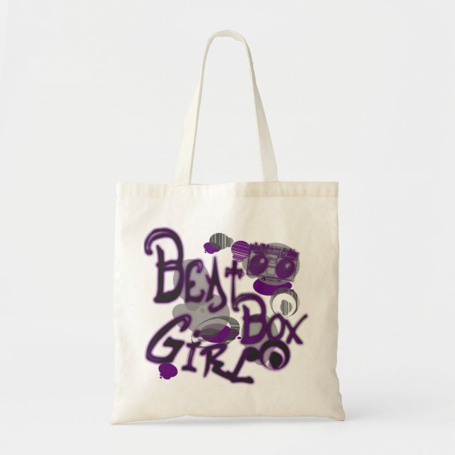 Bolsa Tote Beat Box Bolsas roxas (Frente)