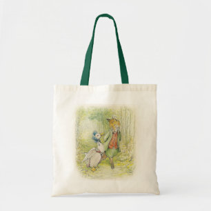 Bolsa Tote Beatrix Potter, SACOLA, pato da poça de Jemima