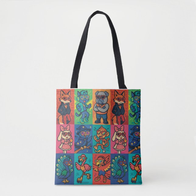 Bolsa Tote Beats e Beast (Frente)