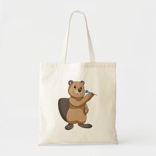 Bolsa Tote Beaver nas Trevas com Dart (Frente)
