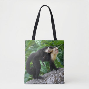 Bolsa Tote Bebê adulto do carregando do macaco do Capuchin em