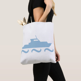 Bolsa Tote Bebê Blue Boat