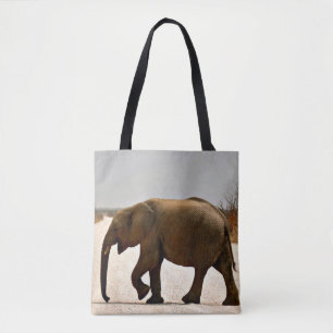 Bolsa Tote Bebê Elefante em Trilha Poeirenta