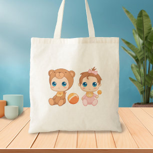 Bolsa Tote Bebê Gêmeas Bear Jumpmacata