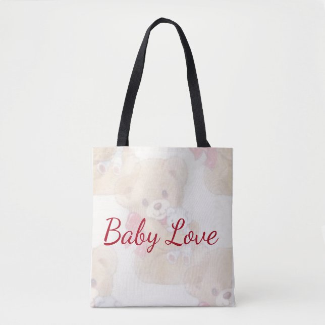 Bolsa Tote Bebê Love Collection - (Frente)