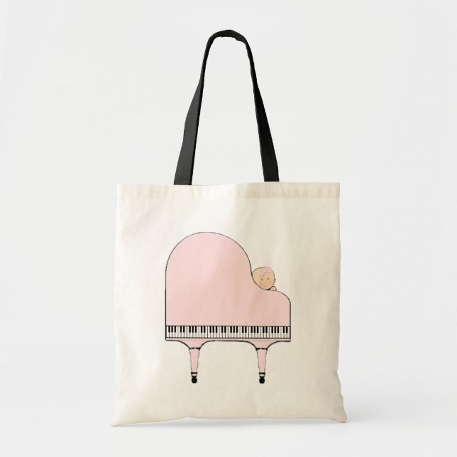 Bolsa Tote Bebê Menina (Frente)