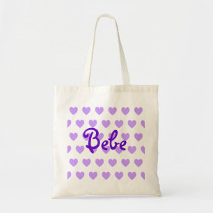 Bolsa Tote Bebe no roxo