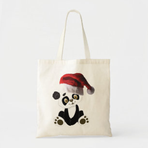 Bolsa Tote bebê panda de Natal