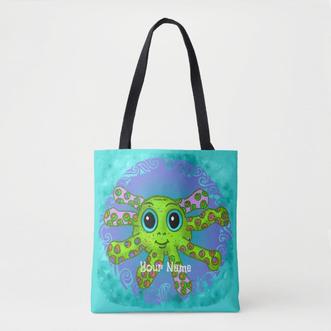 Bolsa Tote Bebê Polvo (Frente)