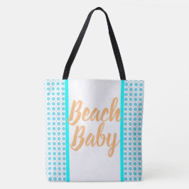 Bolsa Tote Bebê Praia Coleção de Verão Praiana Padrão