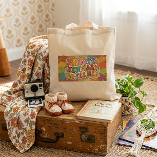 Bolsa Tote Bebê Retrô e Maravilhoso a Caminho Retro Sunshine