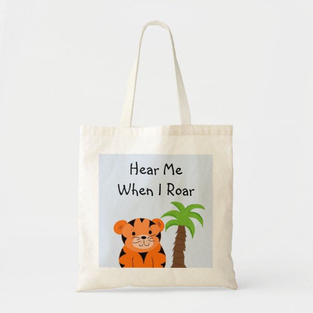 Bolsa Tote Bebê Tigre (Frente)