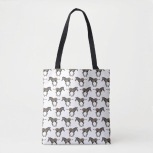 Bolsa Tote Bebê Zebra Frenzy Por Toda A Impressão