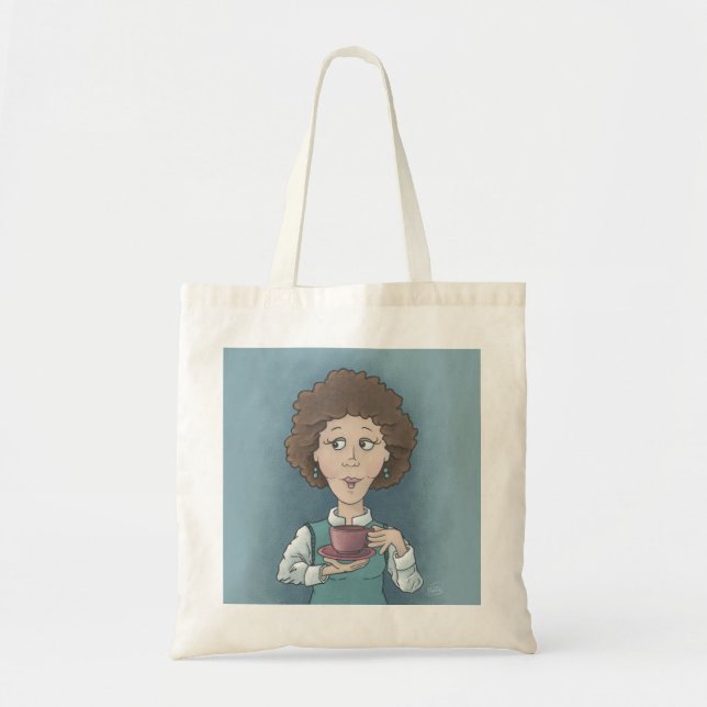 Bolsa Tote Bebendo Tea Tote Bag (Frente)