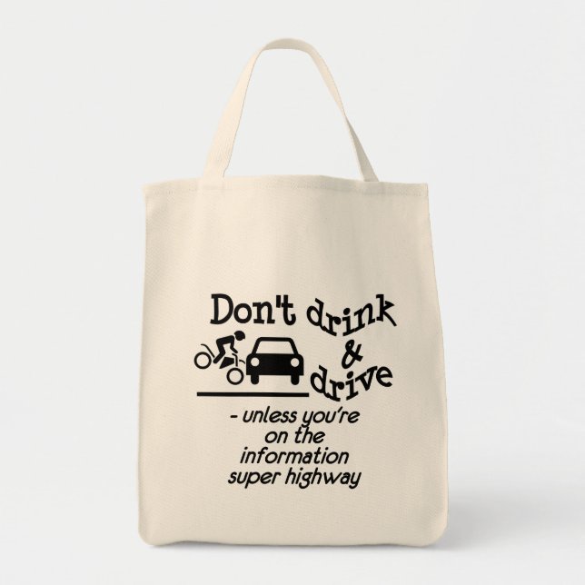 Bolsa Tote Beber e Dirir saco (Frente)