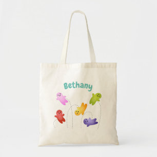 Bolsa Tote Bebês bonitos de geleia doce desenho animado