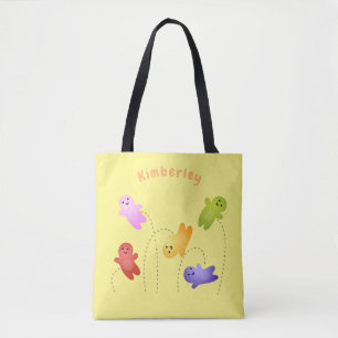 Bolsa Tote Bebês de geleia fofos doces cartoon