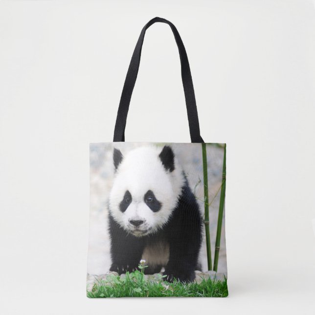 Bolsa Tote Bebês Mais Pobres | Bebê-Panda (Frente)