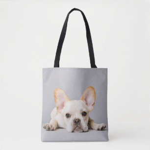 Bolsa Tote Bebês Mais Pobres Buldogue Francês Deitado