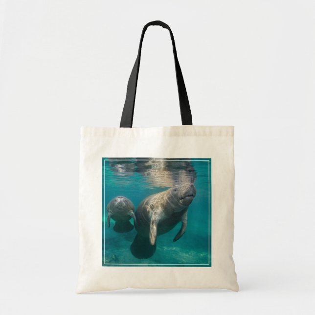 Bolsa Tote Bebês Mais Pobres | Manateio e Bebê (Frente)