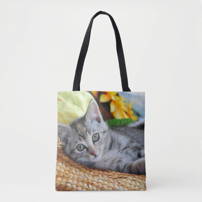 Bolsa Tote Bebês Mais Pobres | Salto de Kitten (Frente)