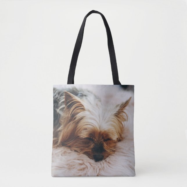 Bolsa Tote Bebês Mais Pobres | Yorkshire Terrier (Frente)