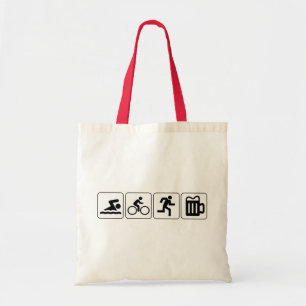 Bolsa Tote Bebida do funcionamento da bicicleta da natação