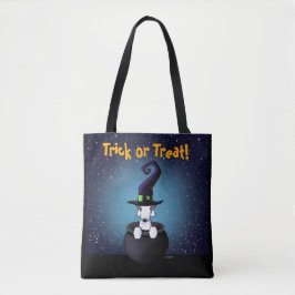 Bolsa Tote Bedlington Terrier KiniArt Halloween