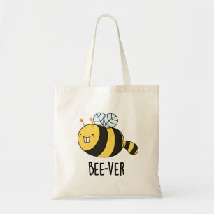 Bolsa Tote Bee Bee Beaver Animal Bee Pun