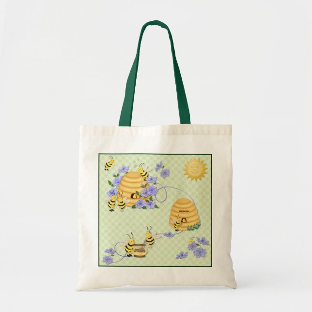 Bolsa Tote Bee Dance Party (Frente)