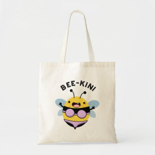 Bolsa Tote Bee-kini Engraçado Bee Puns