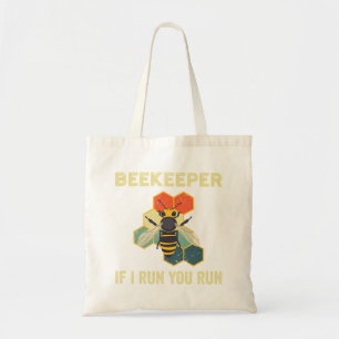 Bolsa Tote Beekeeper Honeycomb Apicultura Engraçada