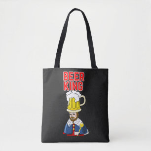 Bolsa Tote Beer King Funny Legal Design