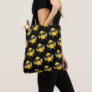 Bolsa Tote Beer Time Madafakas Meme Pato Goose Retro