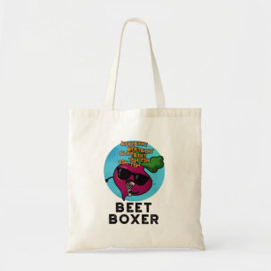 Bolsa Tote Beet Boxer Engraçado Beet Pun
