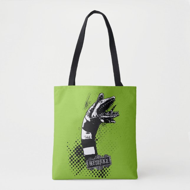 Bolsa Tote Beetlesumo | Ilustração de minhoca (Frente)