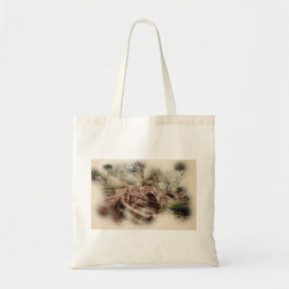Bolsa Tote Beggars Bridge, Glaisdale - Watercolour Art