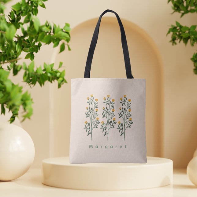 Bolsa Tote Beige Bohemian Elegance Chic Na moda (Criador carregado)