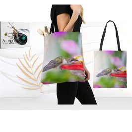 Bolsa Tote Beija-flor-de-garganta-rubi
