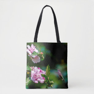 Bolsa Tote Beija-flor-de-garganta-rubí - Fotografia Original