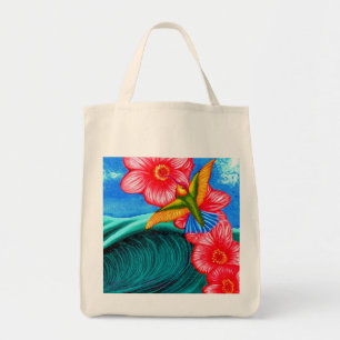 Bolsa Tote Beija-flor Oceano 