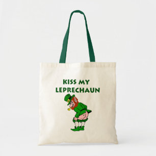 Bolsa Tote Beija Meu Leprechaun Tote Bag