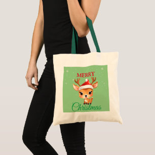 Bolsa Tote Beija-Papais noeis de Natal,  Safari
