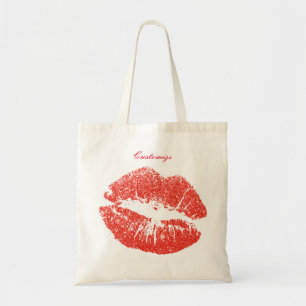 Bolsa Tote Beijar lábios Vermelhos Thunder_Cove