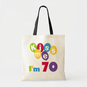 Bolsa Tote Beije-me, tenho 70 t-shirts e presentes