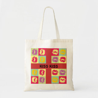 Bolsa Tote beijo do pop art