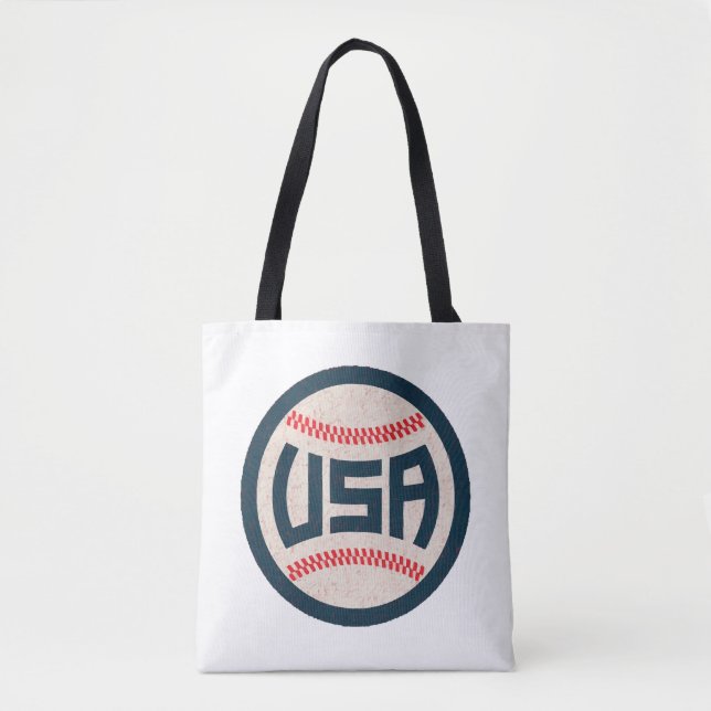 Bolsa Tote Beisebol da Equipe EUA (Frente)