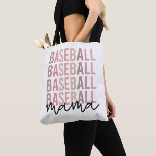 Bolsa Tote Beisebol Mama Presentes de mãe de beisebol