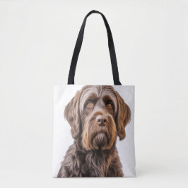 BOLSA TOTE BELA CAMADA MARAVILHOSA PONTANDO GRIFFON DOG