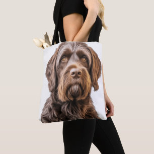 BOLSA TOTE BELA CAMADA MARAVILHOSA PONTANDO GRIFFON DOG